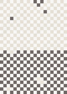 R19411 Pixels Black & White Maximalism Mural by Rebel Walls