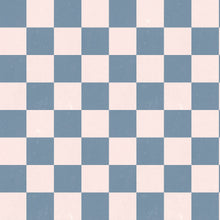 R19418 Chess Blue & Pink Maximalism Mural by Rebel Walls