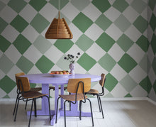 R19430 Tremble Green Maximalism Mural by Rebel Walls