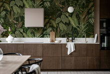 R19443 Mischievous Jungle Lush Pops Mural by Rebel Walls