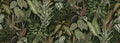 Mischievous Jungle Lush Pops Mural by Rebel Walls