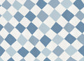 Tremble Blue Maximalism Mural by Rebel Walls