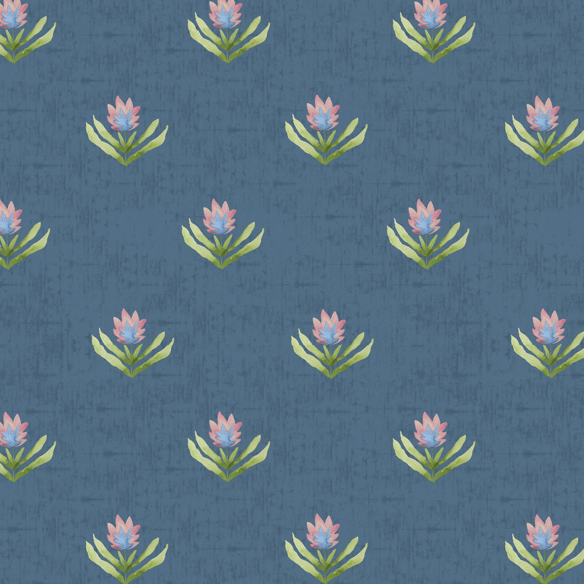 Raja Denim Diffusion Wallpaper by Voyage Maison | RAJA/WPO/DEN