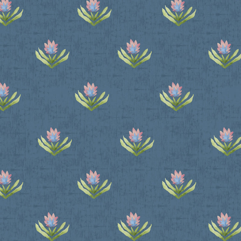 Raja Denim Diffusion Wallpaper by Voyage Maison | RAJA/WPO/DEN