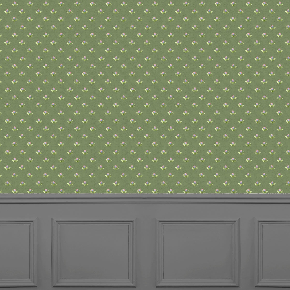 Raja Sage Diffusion Wallpaper by Voyage Maison | RAJA/WPO/SAG