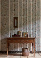 LW 361 670 Ravi Ribbon Satsuma Soot Wallpaper by Lewis & Wood