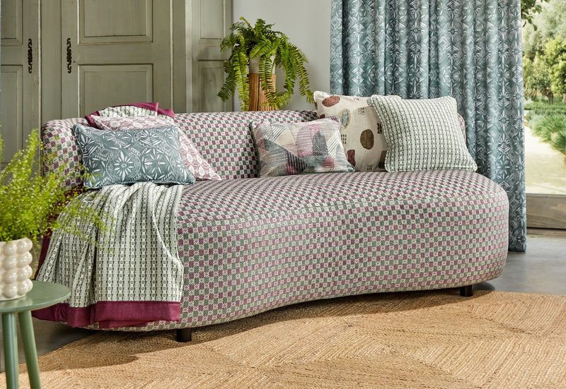 Peggy Cinnamon Revival Fabric by Prestigious Textiles | 4331/119