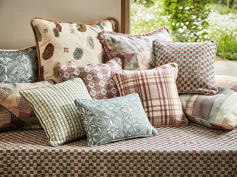 Joel Lagoon Revival Fabric by Prestigious Textiles | 4324/770