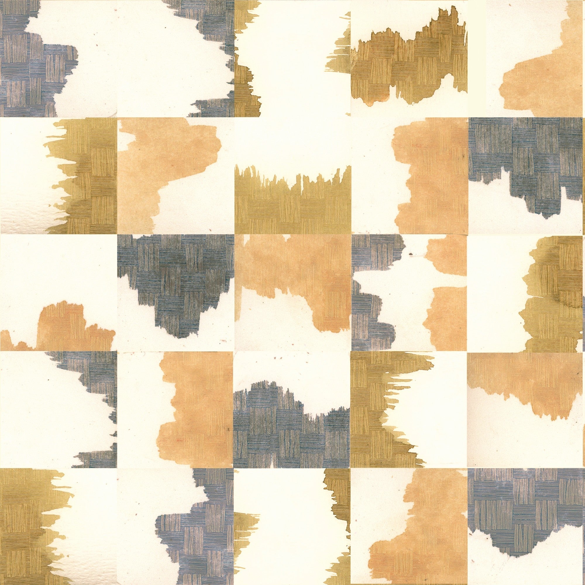 RI4002-1 Puzzle Mustard Rima Wallpaper by Tres Tintas