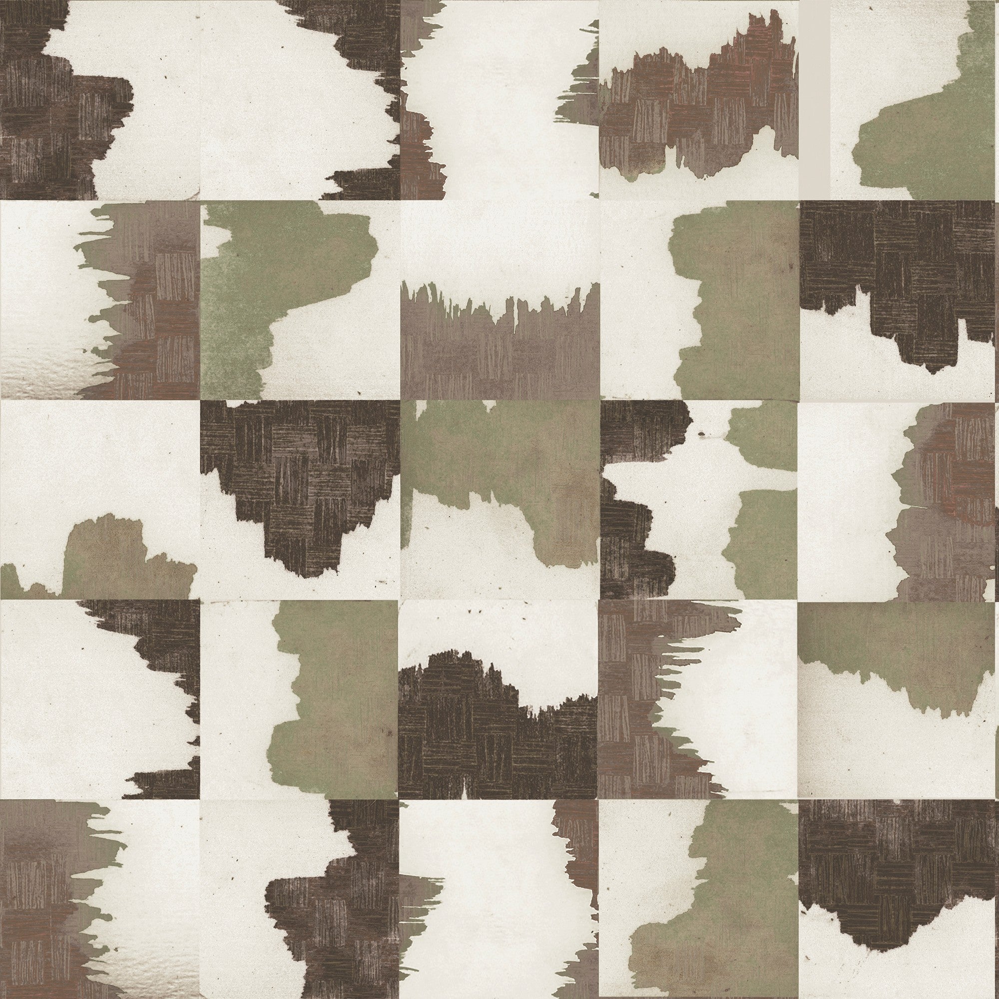 RI4002-3 Puzzle Green Rima Wallpaper by Tres Tintas