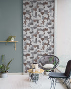 RI4002-4 Puzzle Blue Rima Wallpaper by Tres Tintas