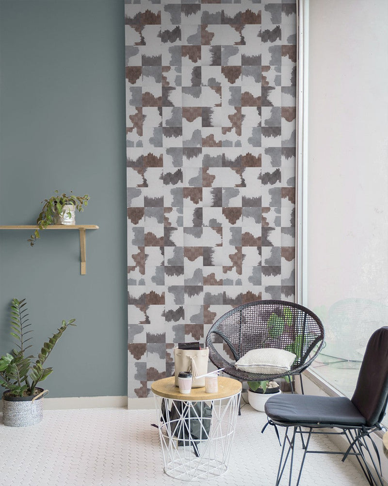 RI4002-4 Puzzle Blue Rima Wallpaper by Tres Tintas