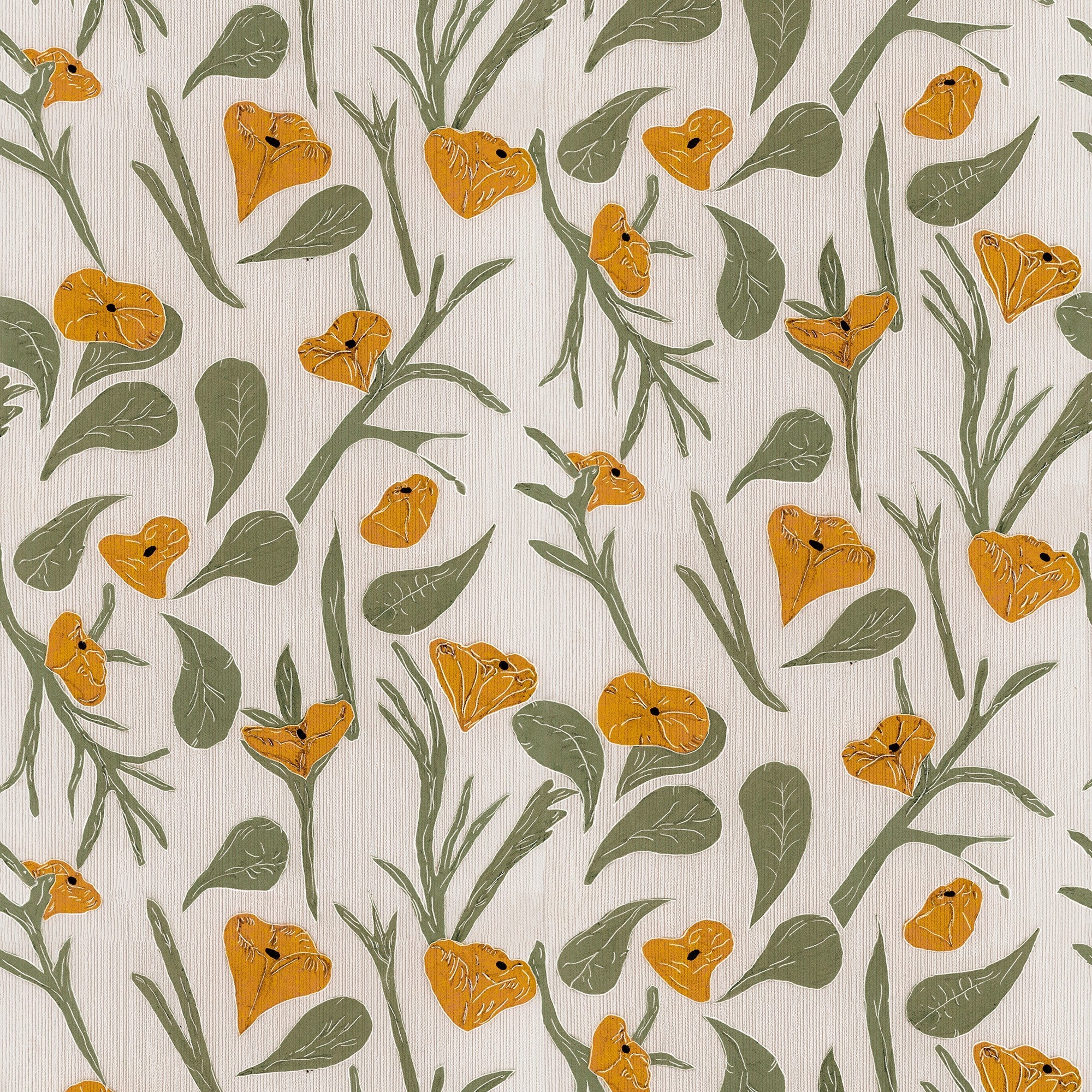 RI4003-1 Brizna Mustard Rima Wallpaper by Tres Tintas