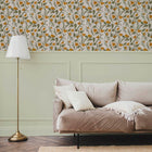 RI4003-1 Brizna Mustard Rima Wallpaper by Tres Tintas