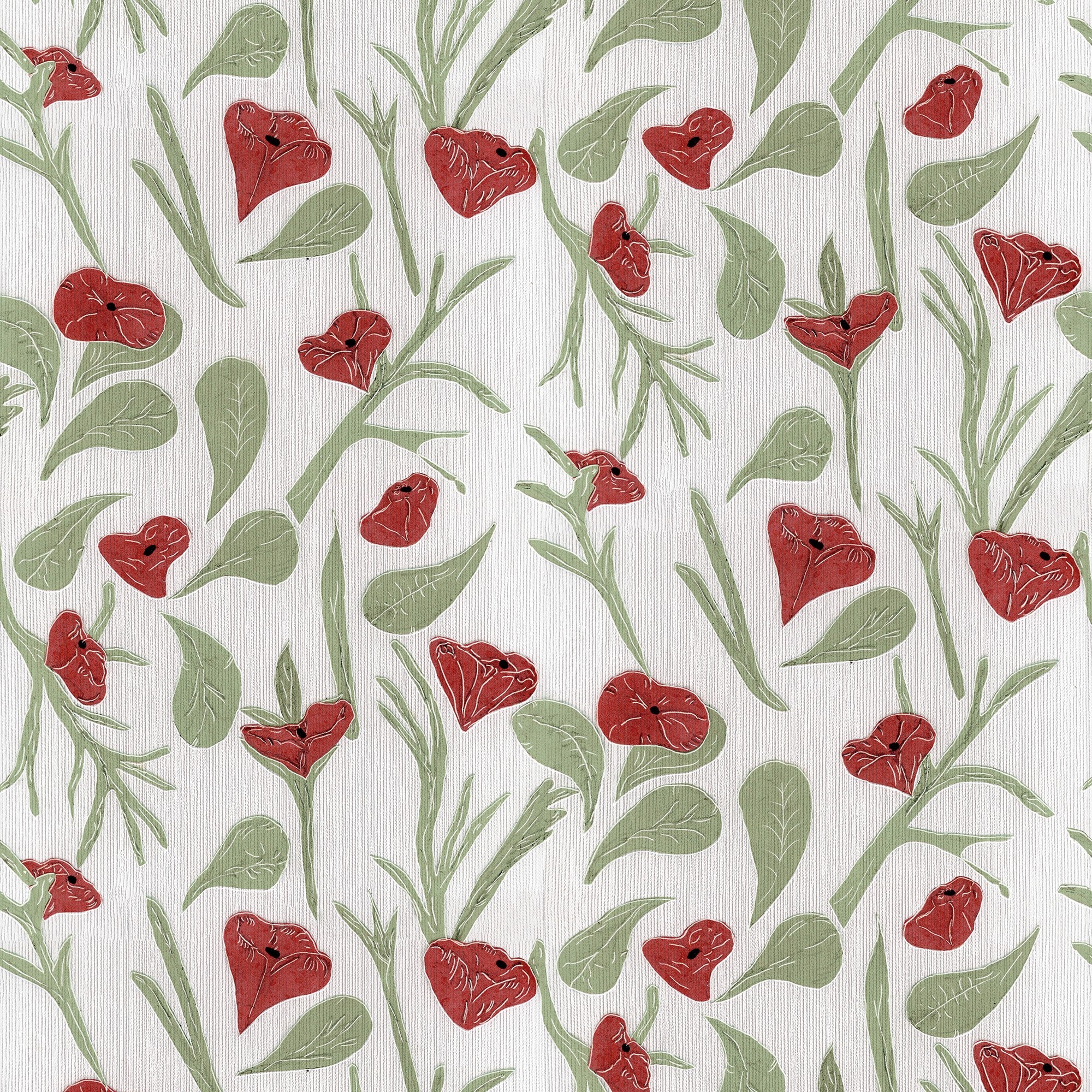 RI4003-4 Brizna Red Rima Wallpaper by Tres Tintas