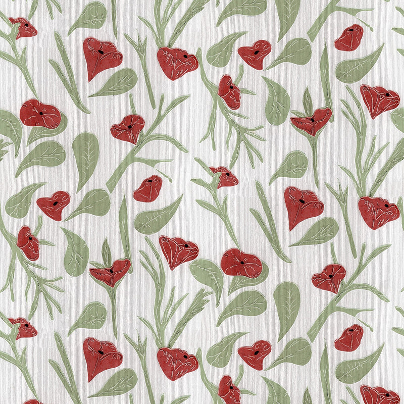 RI4003-4 Brizna Red Rima Wallpaper by Tres Tintas
