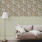 RI4003-3 Brizna Orange Rima Wallpaper by Tres Tintas