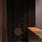 RI4004-1 Trama Black Rima Wallpaper by Tres Tintas