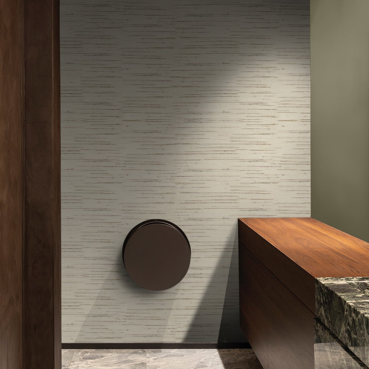 RI4004-4 Trama Beige Rima Wallpaper by Tres Tintas