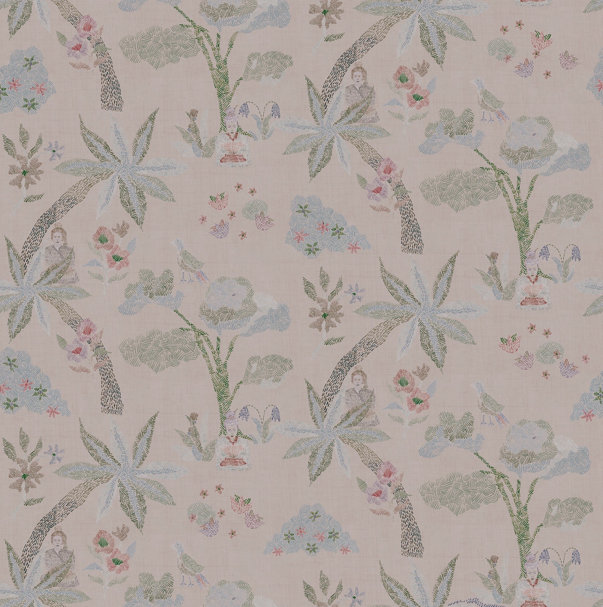 RI4005-5 Miso Gray Rima Wallpaper by Tres Tintas