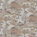Pagoda Brown Rima Wallpaper by Tres Tintas