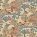 Pagoda Blue Rima Wallpaper by Tres Tintas