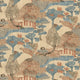 Pagoda Blue Rima Wallpaper by Tres Tintas