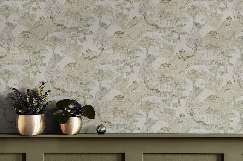 RI4006-5 Pagoda Pink Rima Wallpaper by Tres Tintas