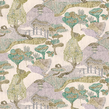 RI4006-6 Pagoda Green Rima Wallpaper by Tres Tintas