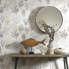 RIVG83971120 Corail Rivage Wallpaper by Casadeco