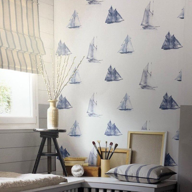 RIVG84019219 Fregate Rivage Wallpaper by Casadeco