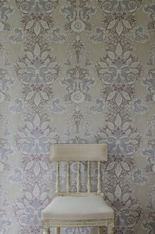 LW 208 407 Rococo Alabaster Wallpaper by Lewis & Wood