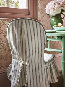 Mila Wild Rose Averly Fabric by Romo in a room