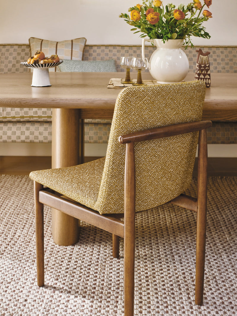 Arley Sea Holly Lowen Fabric by Romo in a room