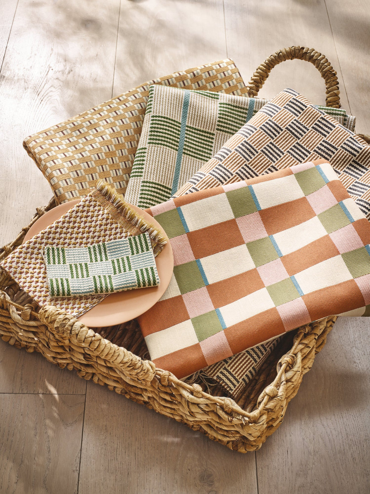 Coby Chia Lowen Fabric by Romo in a room