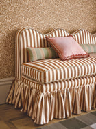 Arie Pimento Averly Fabric by Romo in a room
