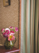 Elvyn Wild Rose Averly Fabric by Romo in a room
