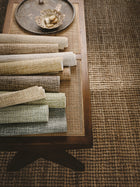 Tali Wallcovering Catkin Otillo Wallcoverings Wallpaper by Romo in a room