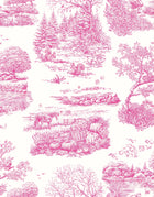 RON50128W Eve Toile Magenta Wallpaper by Ohpopsi