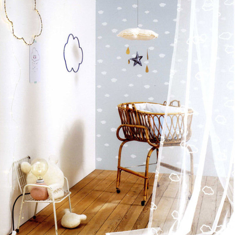 RONI29759332 Nuage Rose & Nino Wallpaper by Casadeco