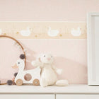 RONI85511825 Leonie Frise Rose & Nino Wallpaper by Casadeco