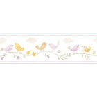 RONI85596299 Rose Frise Rose & Nino Border by Casadeco