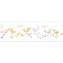 RONI85596299 Rose Frise Rose & Nino Border by Casadeco