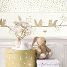 RONI85627119 Oscar Frise Rose & Nino Wallpaper by Casadeco