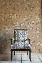 Rosetta Cinders Sprigs & Twigs Fabric by Lewis & Wood