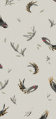 Verso Grey Rúbrica Wallpaper by Tres Tintas
