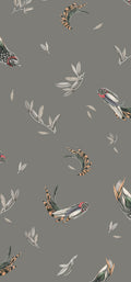 Verso Grey Rúbrica Wallpaper by Tres Tintas