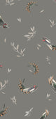 Verso Grey Rúbrica Wallpaper by Tres Tintas