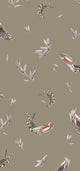 Verso Green Rúbrica Wallpaper by Tres Tintas