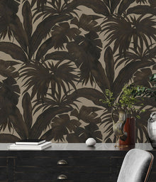 96240-1 Versace 3 Giungla Palm Leaves Wallpaper By A S Creation